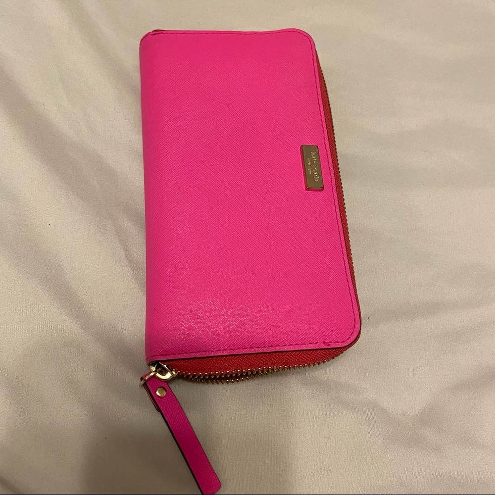Kate Spade Hot Pink Wallet